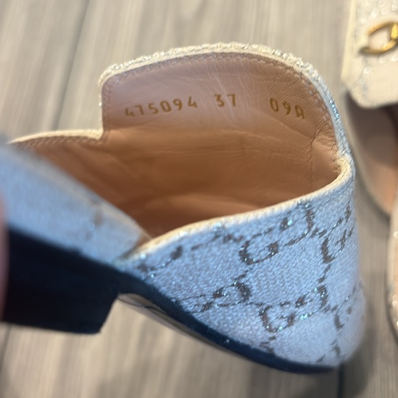 Gucci Princetown Mules- jacquard logo size 37 - Picture 4 of 5